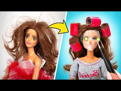 DIY Doll Hacks || Miniature Makeup And Accessories New 2022